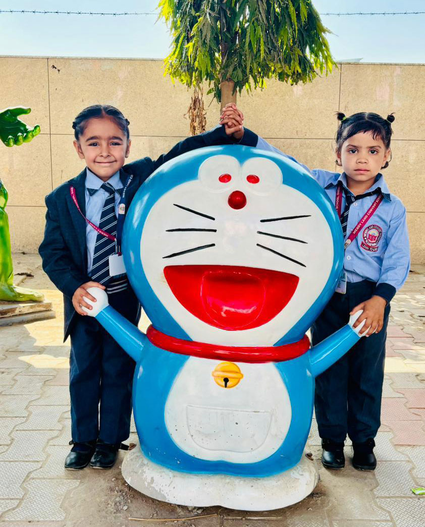 Students at Merry Land Convent School